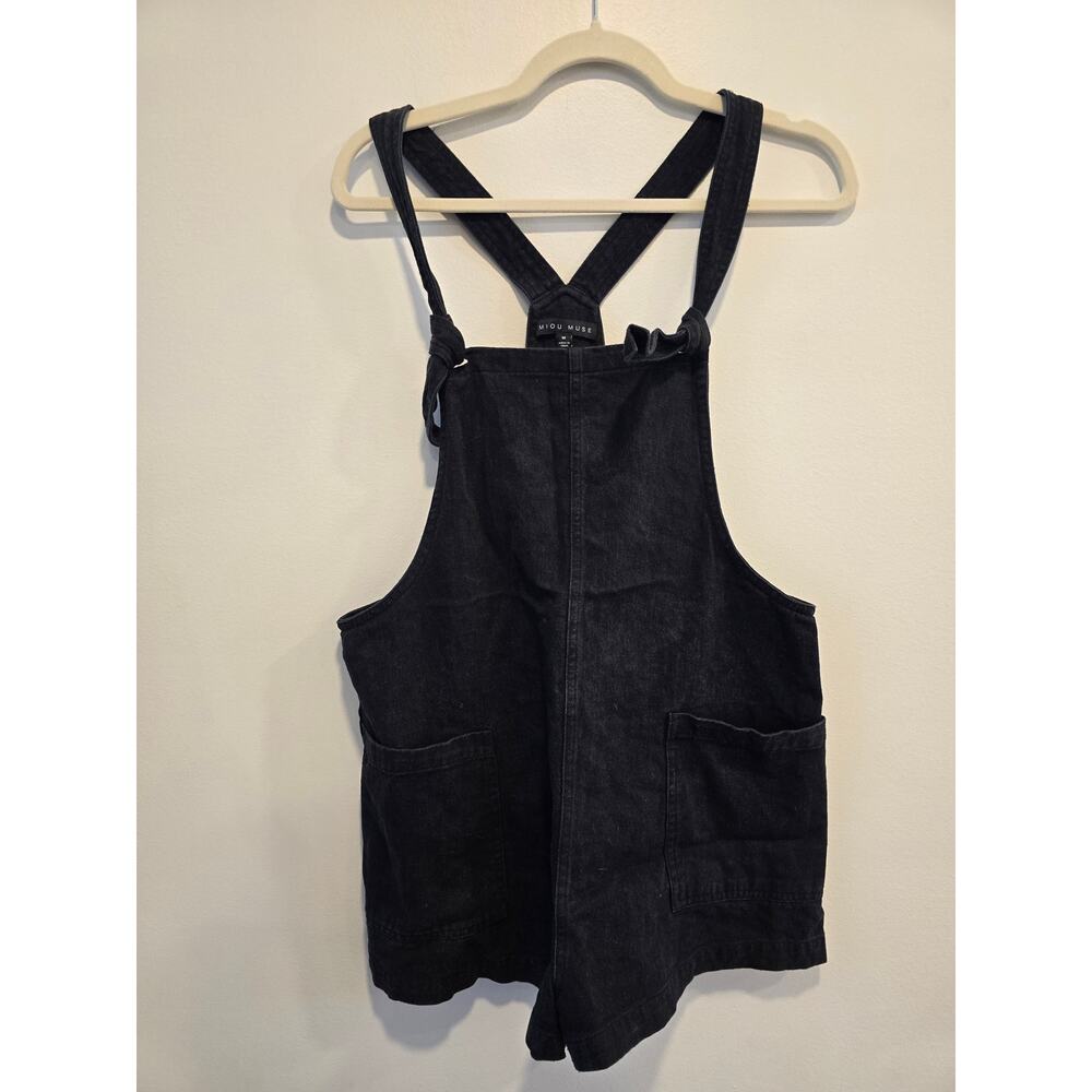 Miou Muse Black Spring Romper size M Preloved